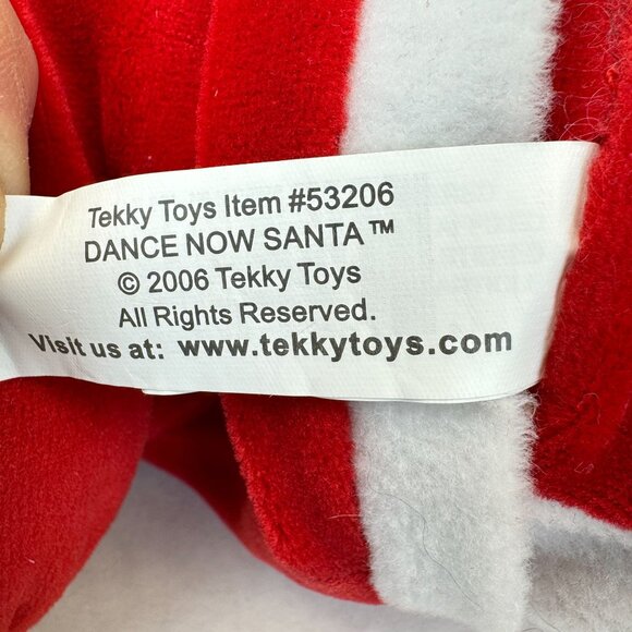 Tekky Toy Dance Now Santa Hip Swinging Santa Claus Singing Dancing Plush Toy 15" - Picture 12 of 15